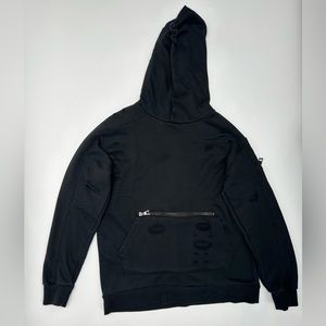 Big Kids, “GALAXY” BY HARVIC             Distressed Hoodie.